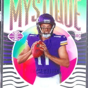 2021 Illusions Kellen Mond RC #MY-19 Vikings Mystique Emerald