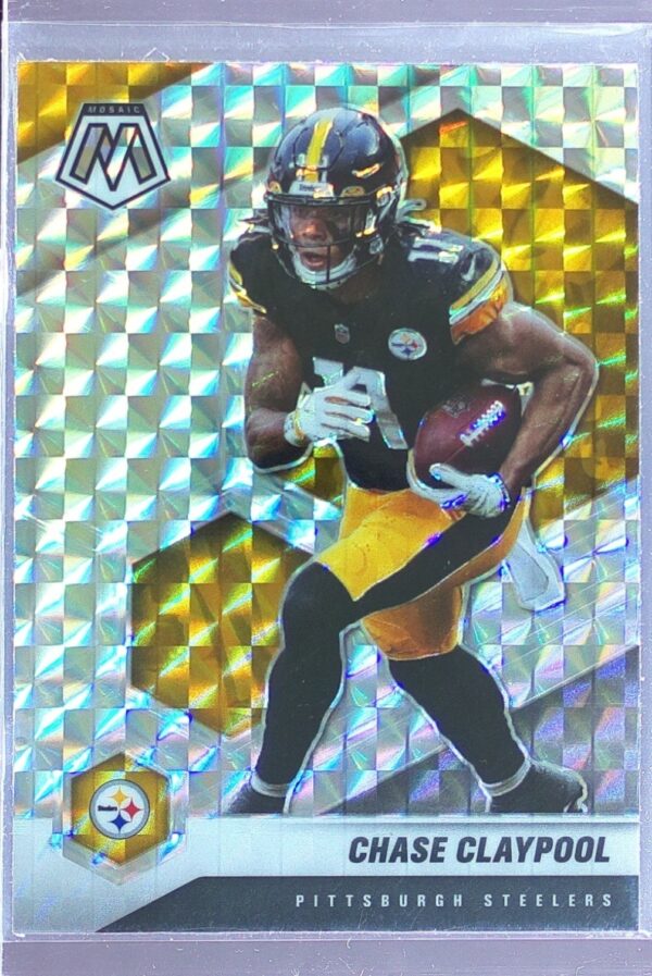 2021 Mosaic Chase Claypool Prizm Silver #169 Steelers