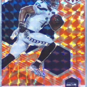 2021 Mosaic D'Wayne Eskridge Prizm Reactive Orange RC #319 Seahawks
