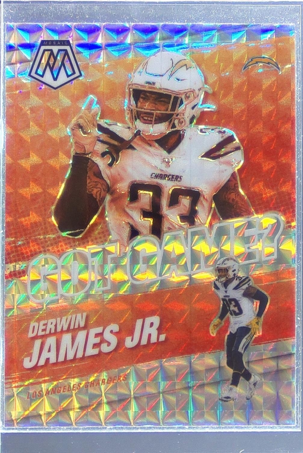 2021 Mosaic Derwin James Jr. #GG-24 Chargers Got Game? Mosaic