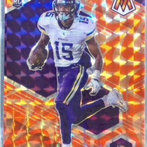 2021 Mosaic Ihmir Smith-Marsette Prizm Reactive Orange RC #342 Vikings
