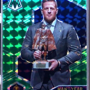 2021 Mosaic J.J. Watt Prizm Green #272 Texans
