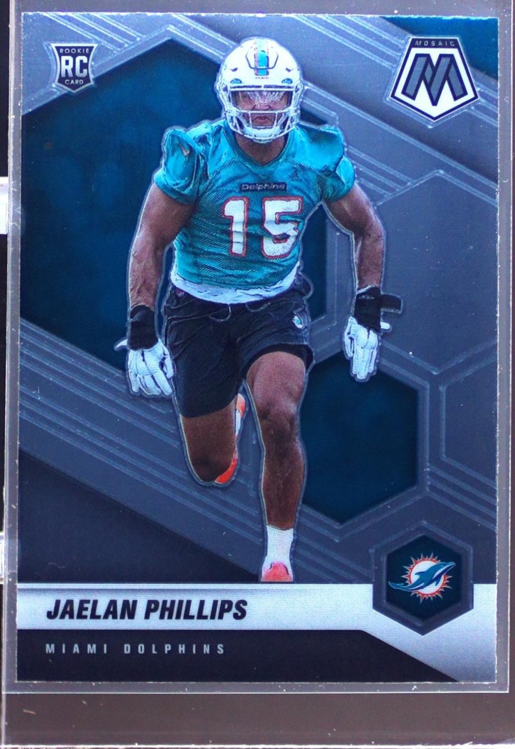 2021 Mosaic Jaelan Phillips RC #350 Dolphins