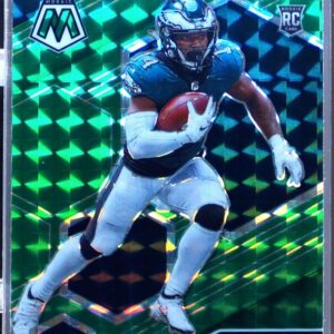 2021 Mosaic Kenneth Gainwell Prizm Green RC #254 Eagles