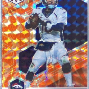 2021 Mosaic Peyton Manning Prizm Reactive Orange #67 Broncos