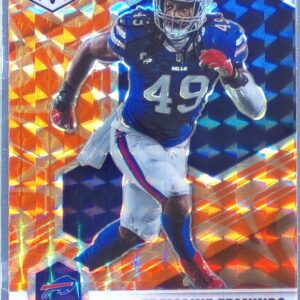 2021 Mosaic Tremaine Edmunds Prizm Reactive Orange #32 Bills
