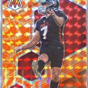 2021 Mosaic Younghoe Koo Prizm Reactive Orange #18 Falcons