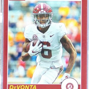 2021 Panini Chronicles Draft Picks DeVonta Smith Pink RC #63 Tide