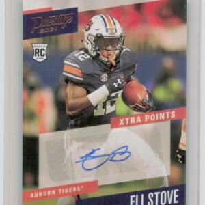 2021 Panini Chronicles Draft Picks Eli Stove AU #PS-EST Tigers Prestige Xtra Poi