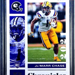 2021 Panini Chronicles Draft Picks Ja'Marr Chase #5 Tigers