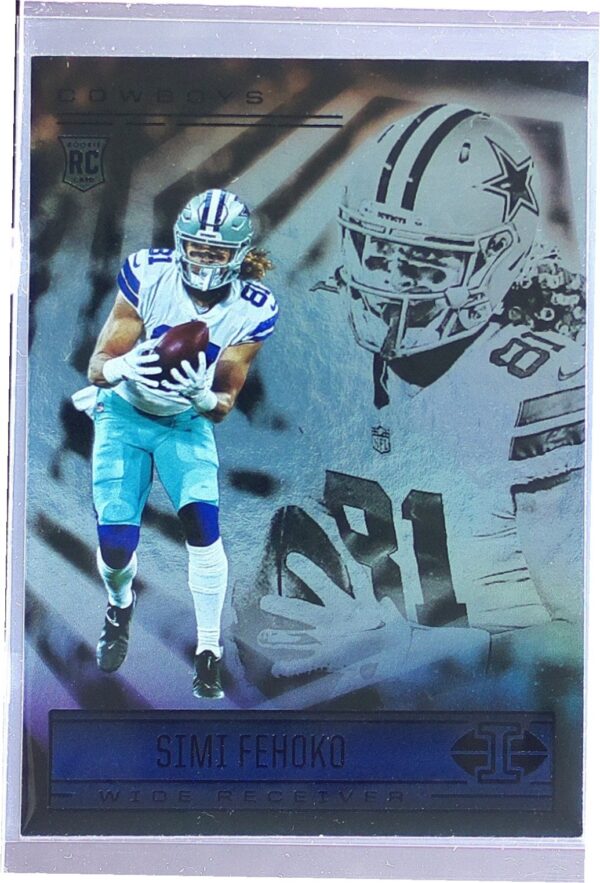 2021 Panini Illusions Simi Fehoko RC #100 Cowboys