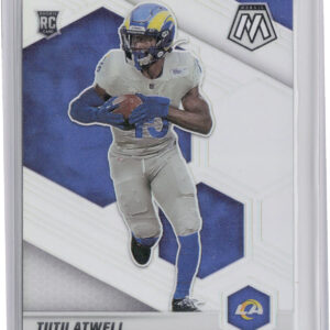 2021 Panini Mosaic Tutu Atwell Prizm Silver #320 Rams