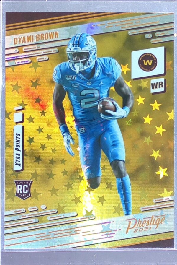 2021 Panini Prestige Dyami Brown Xtra Points Astral #239 Team