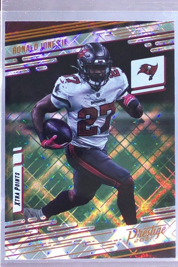 2021 Panini Prestige Ronald Jones II Xtra Points Diamond #185 Buccaneers
