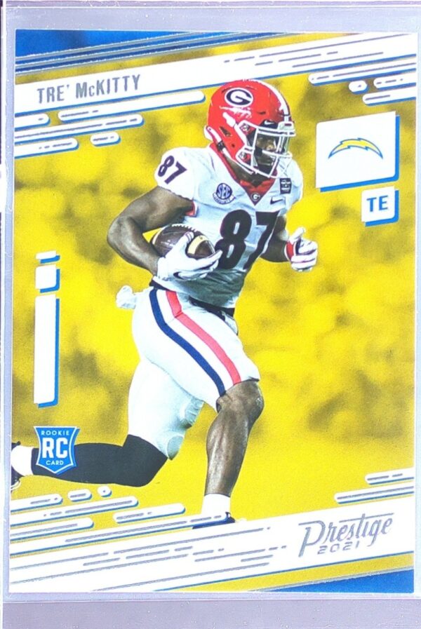 2021 Panini Prestige Tre' McKitty RC #274 Chargers
