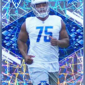 2021 Phoenix Levi Onwuzurike Silver Lazer RC #162 Lions