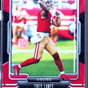 2021 Playbook Trey Lance RC #103 49ers