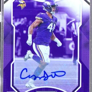 2021 Playoff Chazz Surratt RC Auto #275 Vikings Autographs