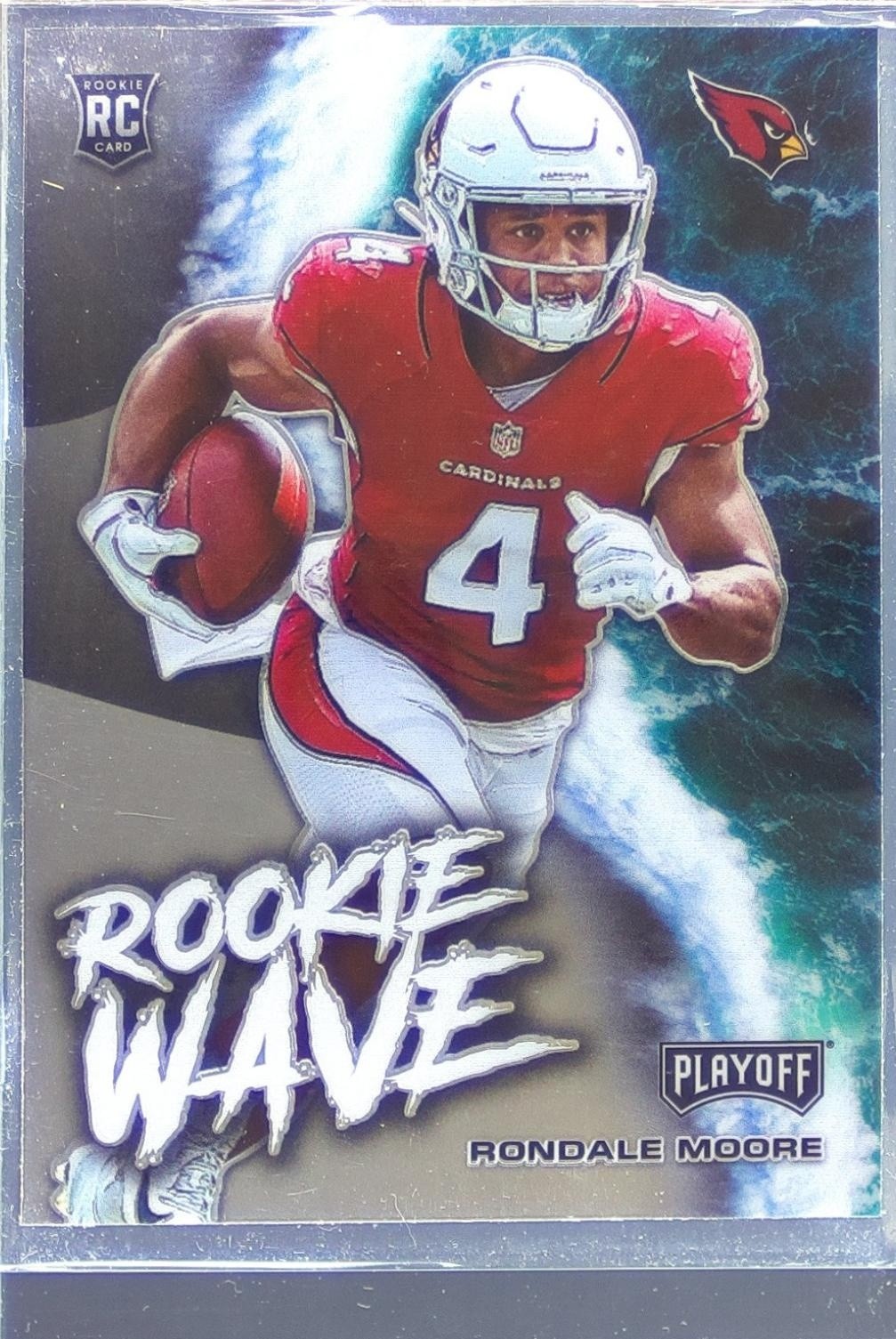 2021 Playoff Rondale Moore RC #RW-RMO Cardinals Rookie Wave