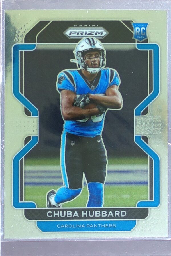 2021 Prizm Chuba Hubbard RC #355 Panthers