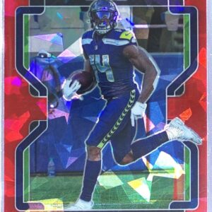 2021 Prizm DK Metcalf Red Ice #42 Seahawks
