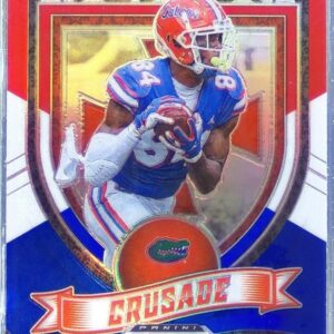 2021 Prizm Draft Picks Kyle Pitts Red White and Blue RC #167 Gators