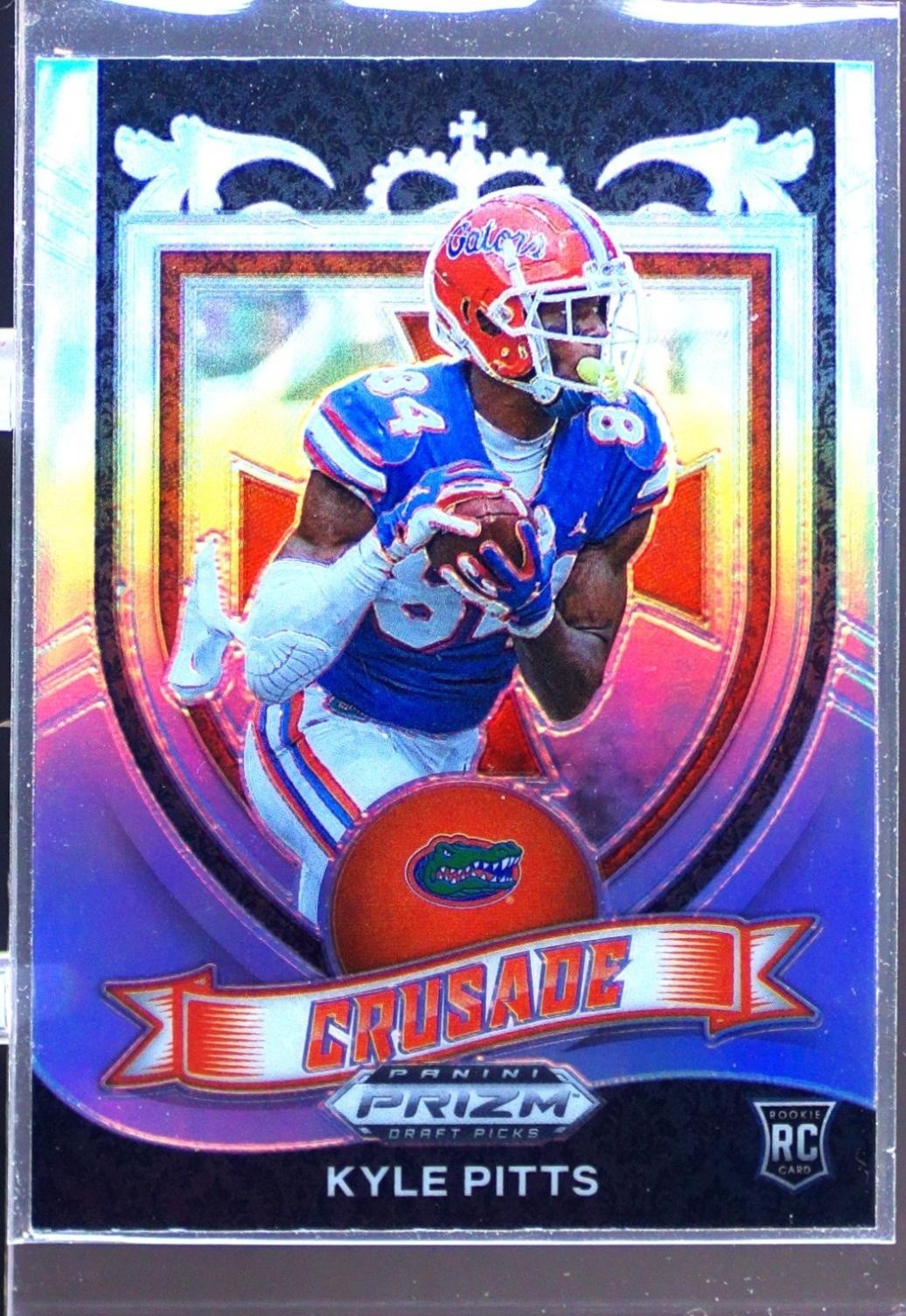 2021 Prizm Draft Picks Kyle Pitts Silver RC #167 Gators