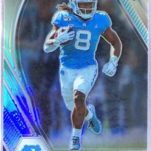2021 Prizm Draft Picks Michael Carter Silver RC #158 Heels