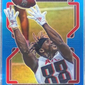 2021 Prizm Frank Darby Blue RC #406 Falcons