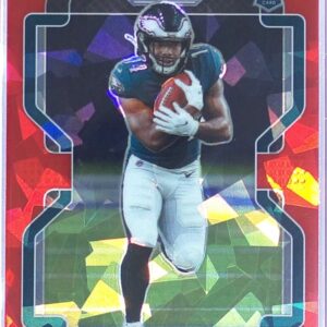 2021 Prizm Kenneth Gainwell Red Ice RC #369 Eagles