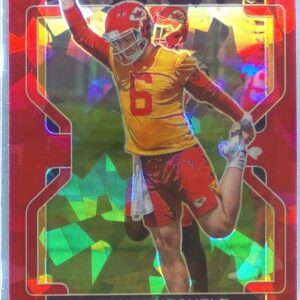 2021 Prizm Shane Buechele Red Ice RC #396 Chiefs