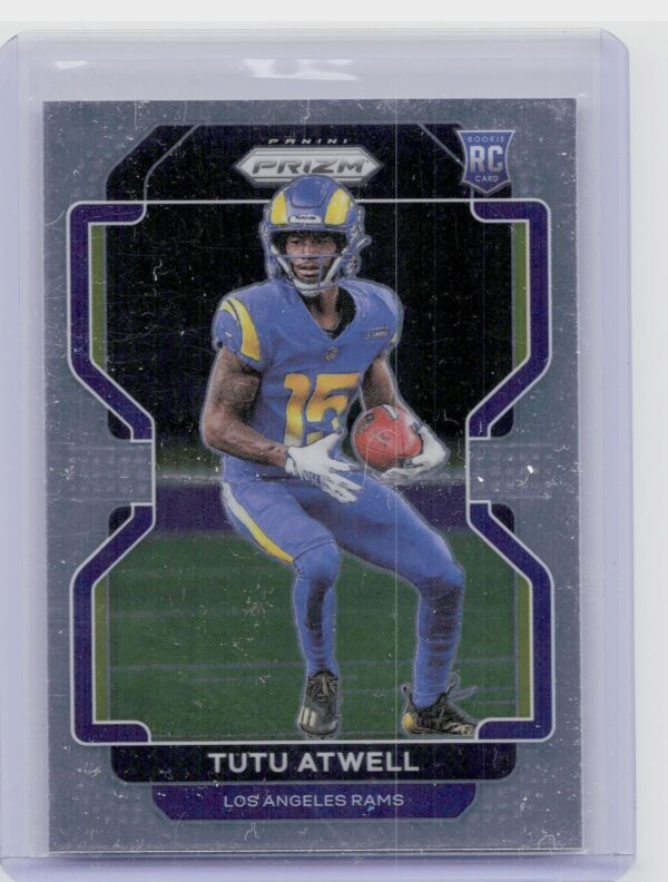 2021 Prizm Tutu Atwell RC #350 Rams