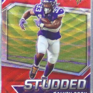 2021 Rookies & Stars Dalvin Cook #SS-2 Vikings Star Studded Red Wave