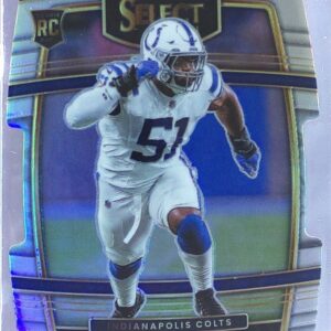 2021 Select Kwity Paye Silver Prizm Die Cut RC #87 Colts