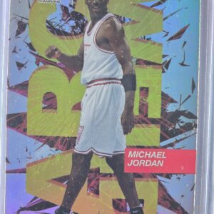2021 Skybox Metal Universe Champions Michael Jordan Arc Weld #AW-1 Chicago Bulls