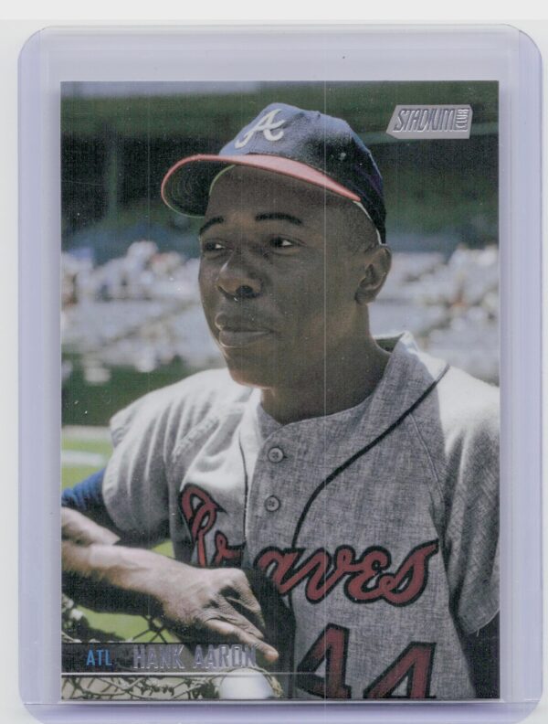 2021 Stadium Club Hank Aaron #102 Braves