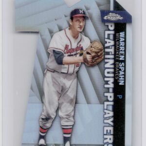 2021 Topps Chrome Bob Feller Topps Platinum Players Die Cuts PDC-64 Indians