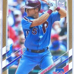 2021 Topps Update Andrew Knapp Gold /2021 #US164 Phillies