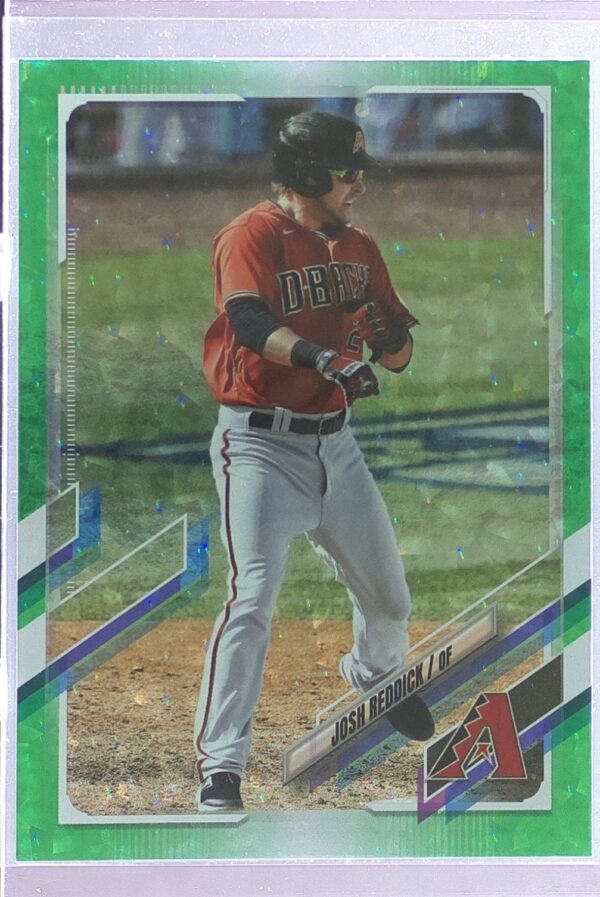 2021 Topps Update Josh Reddick Green Foilboard /499 #US157 Diamondbacks