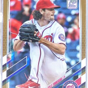 2021 Topps Update Kyle Finnegan Gold /2021 RC #US103 Nationals