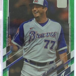 2021 Topps Update Luke Jackson Green Foilboard /499 #US146 Braves