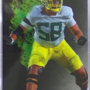 2021 Wild Card Matte Penei Sewell RC #MRHR-17 Ducks Red Hot Rookies Green Flame