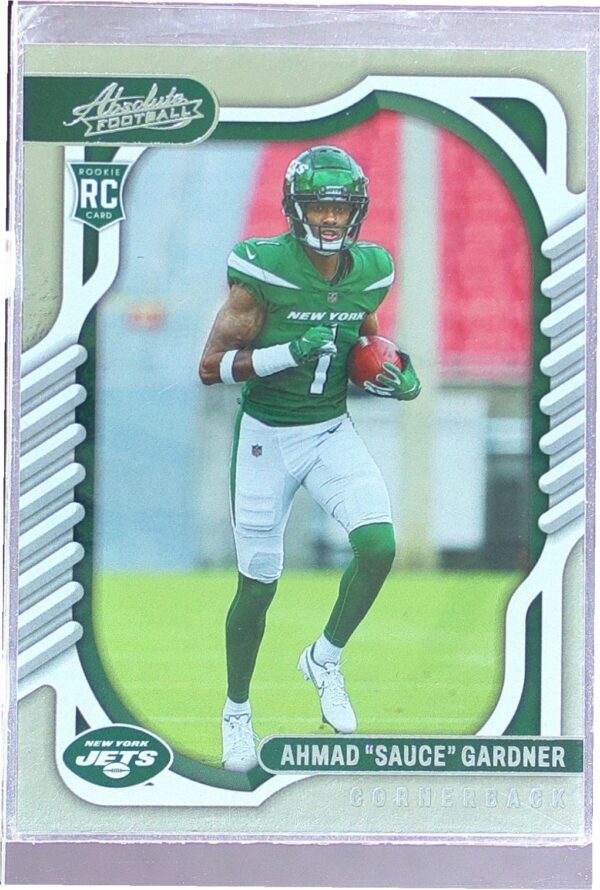 2022 Absolute Ahmad "Sauce" Gardner Retail RC #128 Jets