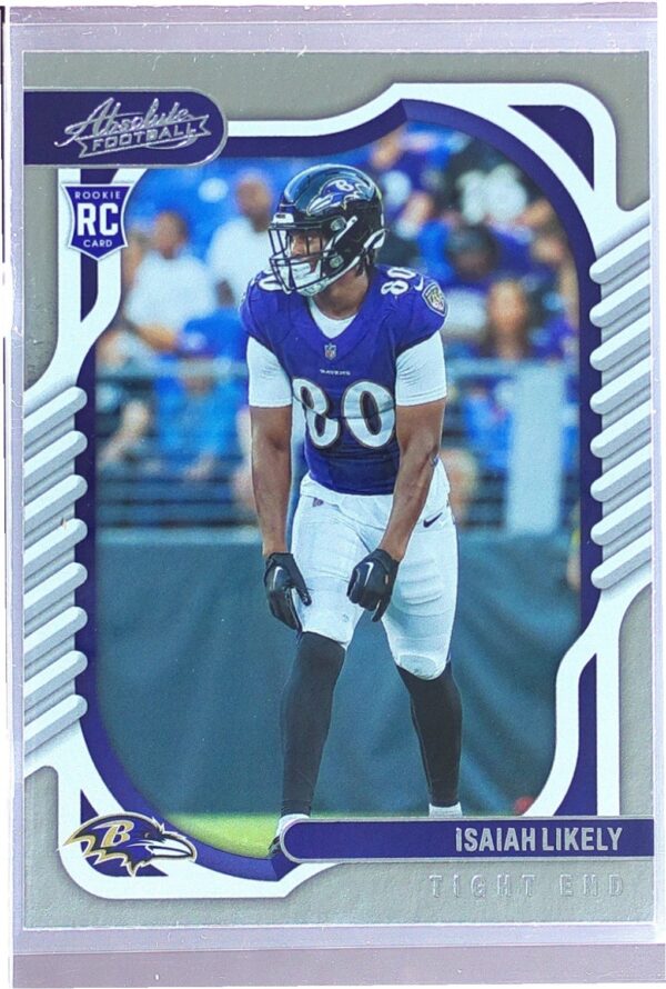 2022 Absolute Isaiah Likely Retail RC #164 Ravens