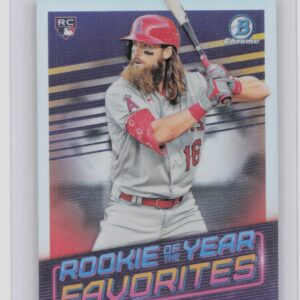2022 Bowman Brandon Marsh #ROYF-3 Angels Rookie of the Year Favorites