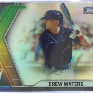 2022 Bowman Drew Waters #BTP-17 Braves Bowman Scouts' Top 100