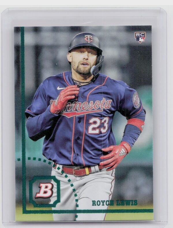 2022 Bowman Heritage Royce Lewis Image Swap RC #81 Twins