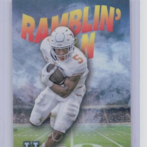 2022 Bowman University Chrome Bijan Robinson #RM-1 Longhorns Ramblin' Man