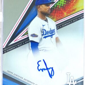 2022 Bowman's Best Eddys Leonard Auto #B22-EL Dodgers Best of 2022 Autographs
