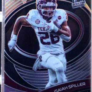2022 Chronicles Draft Isaiah Spiller RC #26 Aggies Spectra